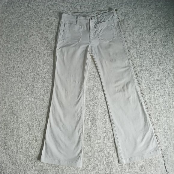 DONATED White Wide Leg Jeans Sz 6 - Picture 11 of 11